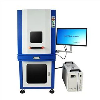 3W закрита лазерна маркувальна машина для ультрафіолетового випромінювання для неметалів